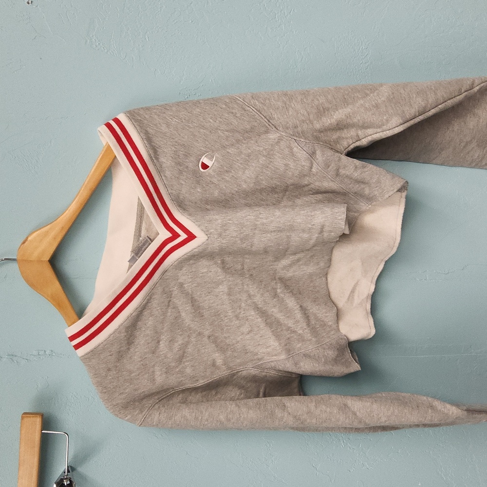 Crop top sweat shirt